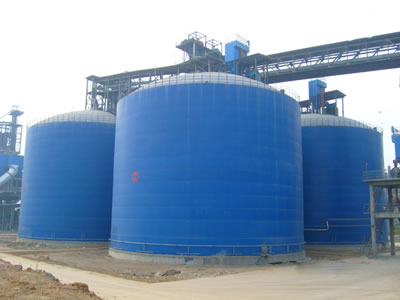 汶上水泥钢板库改造