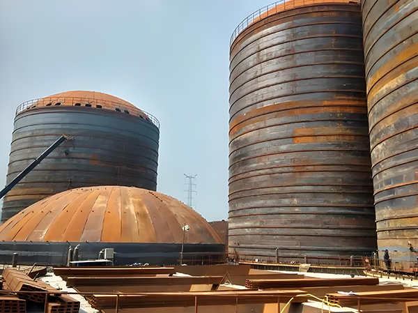 汶上焦粉钢板仓